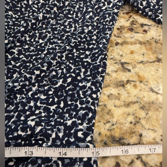 Banana Republic Factory mock wrap midi dress SZ MP - Picture 7 of 11